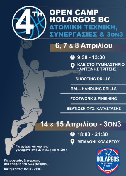 4TH OPEN CAMP poster